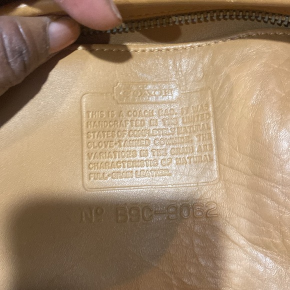 Coach Vintage Mambo Style 9062 Vtg Handbag - Picture 5 of 5